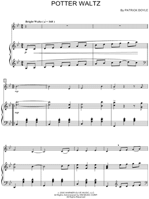 Collection: Potter Waltz - Trumpet & Piano