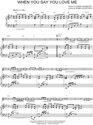 Collection: When You Say You Love Me