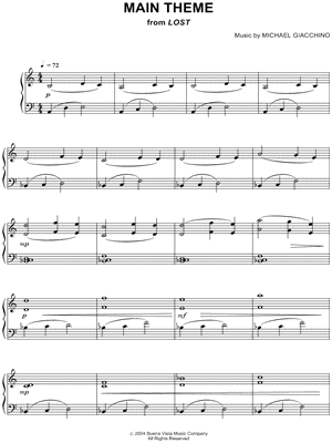 Collection: Piano Themes from LOST