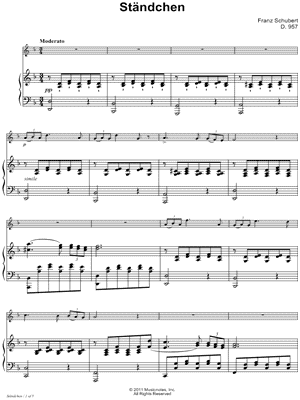 Collection: Ständchen - C Instrument & Piano