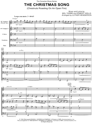 Collection: The Christmas Song - Brass Quintet