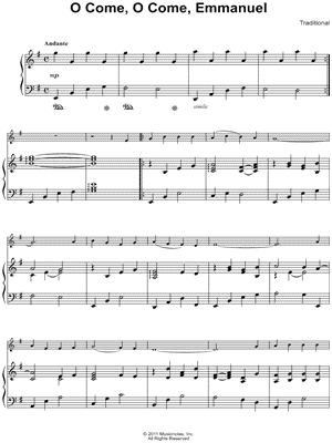 Collection: O Come, O Come, Emmanuel - Bb Instrument & Piano