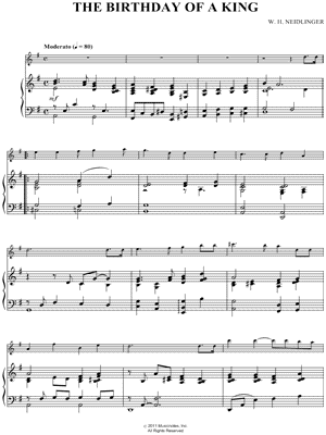 Collection: The Birthday of a King -Bass Clef Instrument & Piano Accompaniment