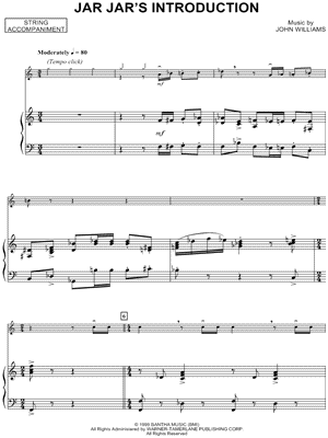 Collection: Jar Jar's Introduction - Viola & Piano