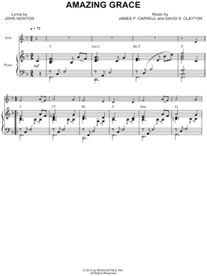 Collection: Amazing Grace - Trumpet & Piano