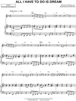 Collection: All I Have To Do Is Dream - French Horn & Piano