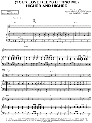 Collection: (Your Love Keeps Lifting Me) Higher and Higher - French Horn & Piano