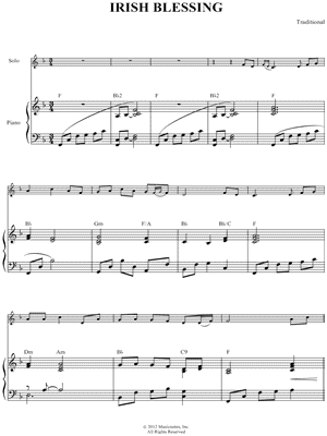 Collection: Irish Blessing - Flute & Piano