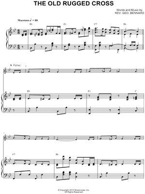 Collection: The Old Rugged Cross - Viola & Piano