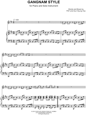 Collection: Gangnam Style - F Instrument & Piano