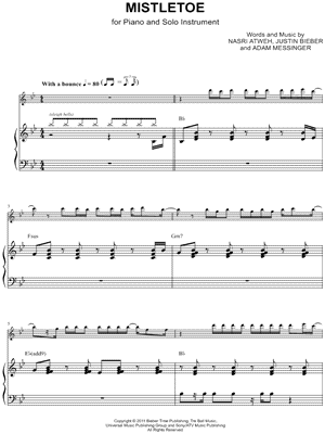 Collection: Mistletoe - Eb Instrument & Piano