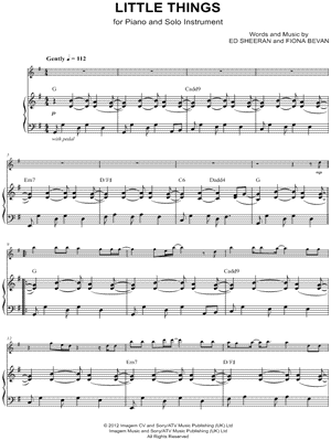 Collection: Little Things - Viola & Piano