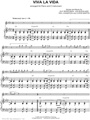 Collection: Viva la Vida - Viola & Piano