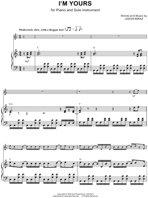 Collection: I'm Yours - F Instrument & Piano