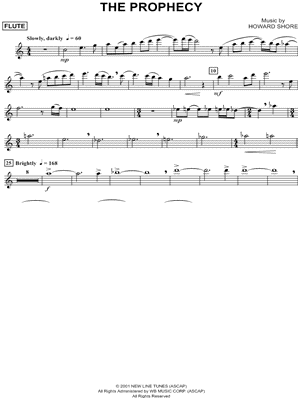 Collection: The Prophecy - Flute & Piano
