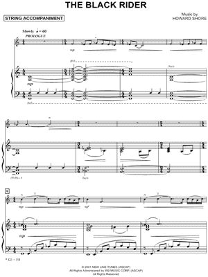 Collection: The Black Rider - Viola & Piano