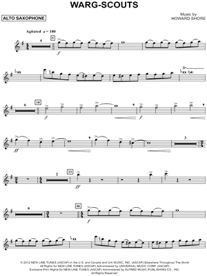 Collection: Warg-Scouts - Alto Saxophone & Piano