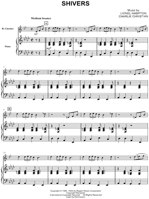 Collection: Shivers - Clarinet & Piano