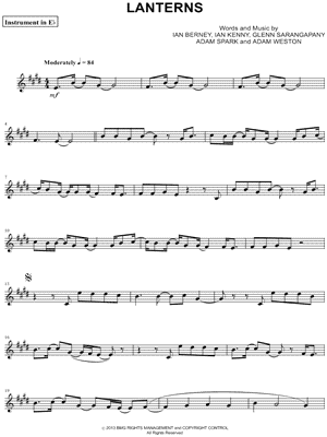Collection: Lanterns - Eb Instrument & Piano