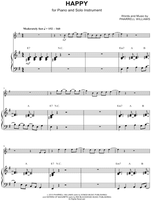 Collection: Happy - Bb Instrument & Piano