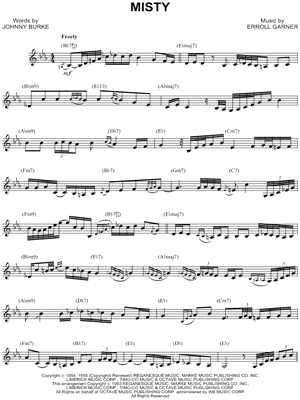 Collection: Misty - Alto Saxophone & Piano