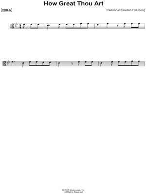 Collection: How Great Thou Art - Viola & Piano