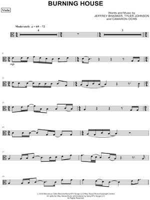 Collection: Burning House - Viola & Piano