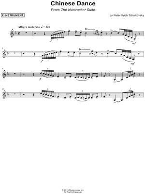 Collection: Chinese Dance - F Instrument & Piano