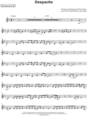 Collection: Despacito - Bb Instrument & Piano