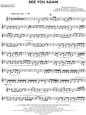 Collection: See You Again - F Instrument & Piano