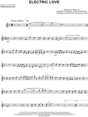 Collection: Electric Love - Bb Instrument & Piano