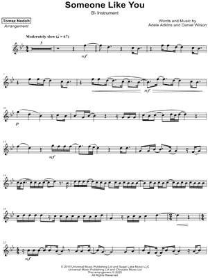 Collection: Someone Like You - Bb Instrument & Piano