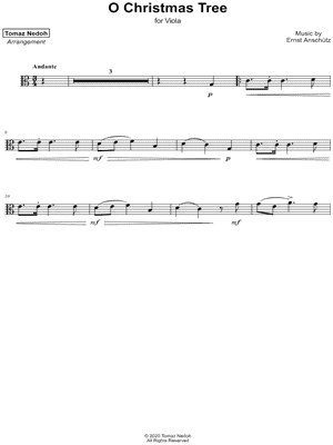Collection: O Christmas Tree - Viola & Piano