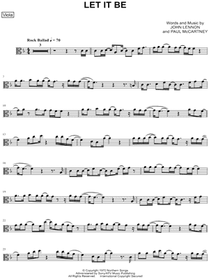 Collection: Let It Be - Viola & Piano