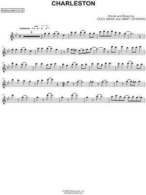 Collection: Charleston - C Instrument & Piano