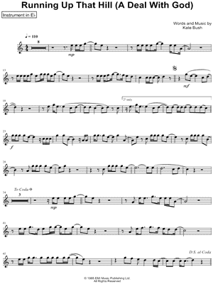 Collection: Running Up That Hill - Eb Instrument & Piano