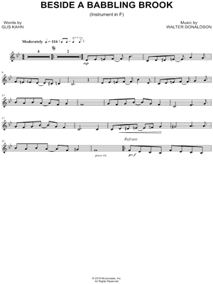 Collection: Beside a Babbling Brook - F Instrument & Piano