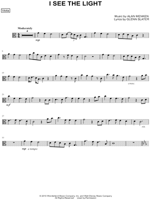 Collection: I See the Light - Viola & Piano