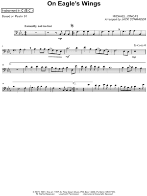 Collection: On Eagle's Wings - Bass Clef Instrument & Piano