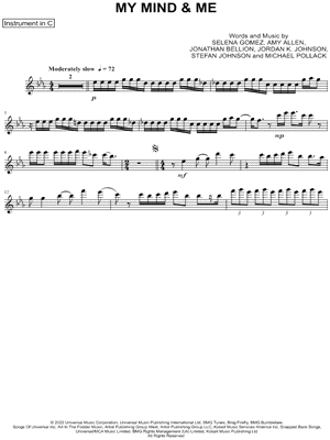 Collection: My Mind & Me - C Instrument & Piano