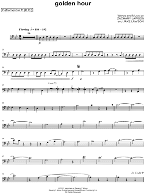 Collection: golden hour - Bass Clef Instrument & Piano