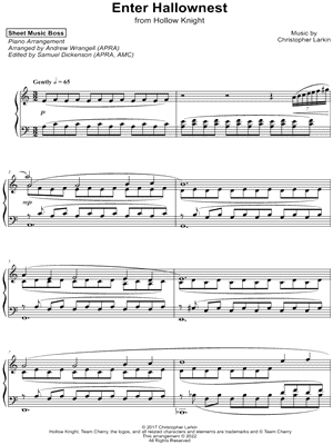 Collection: The Complete Hollow Knight Piano Album