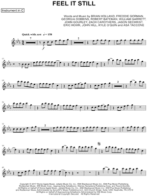 Collection: Feel It Still - C Instrument & Piano