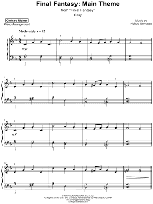 Collection: Easy Final Fantasy Favorites