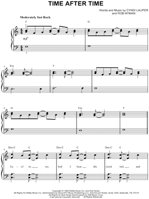 Collection: Easy Piano Pop/Rock Hits in the Key of C