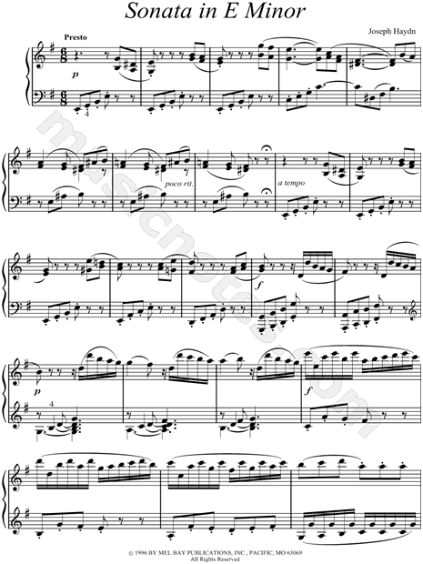 Collection: Sonata in E Minor
