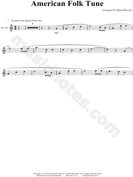 Collection: American Folk Tune