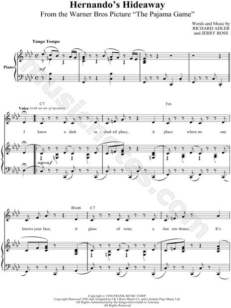 Collection: The Pajama Game: Vocal Selections