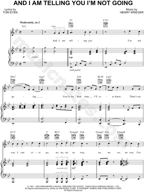 Collection: Dreamgirls - Vocal Selections