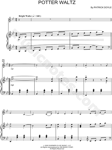 Collection: Potter Waltz - Alto Saxophone & Piano